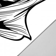 Наклейка интерьерная «Скелет в капюшоне» - Фото 2