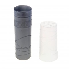 Пенал-тубус «Silver», серый металлик - Фото 1