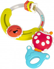 Набор погремушек-прорезывателей «Колечко с солнцем, божья коровка» - Фото 1