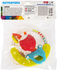 Набор погремушек-прорезывателей «Колечко с солнцем, божья коровка» - Фото 6