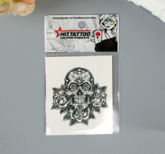 Татуировка на тело «Череп в стиле олд скул» - Фото 2