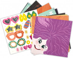 Оригами с наклейками «Маленькие модницы» - Фото 2