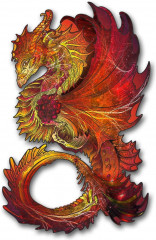 Пазл «Красный дракон» - Фото 1