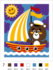 Фреска песочная «Морское путешествие» - Фото 3