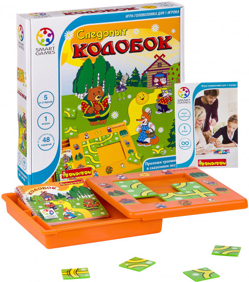 Игра логическая «Следопыт Колобок»