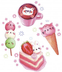 Kawaii! Рисуем маркерами. Более 20 милых образов! - Фото 5