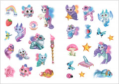 Феи и их удивительные питомцы. Волшебные раскраски с наклейками - Фото 3