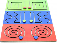 Набор лабиринтов «Полушарные доски» - Фото 2