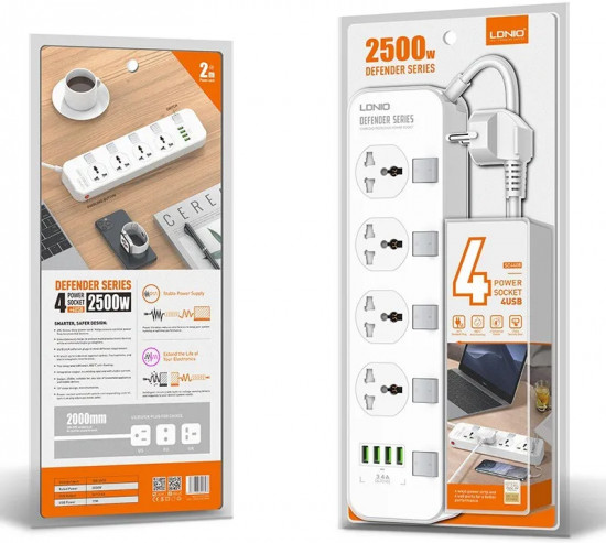 Фильтр сетевой Ldnio SC4408 Universal