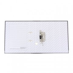 Папка-регистратор А4 «Мраморная», 50 мм, c карманом, цвет синий - Фото 1