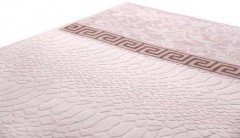 Простыня махровая пестротканая «Saggezza» (2-спальная, хлопок, размер 180х212) - Фото 1