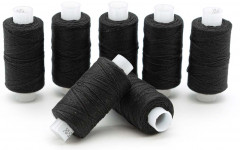 Нить швейная, цвет черный - Фото 1