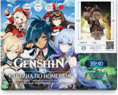 Картина по номерам «Альбедо и Сахароза» - Фото 3