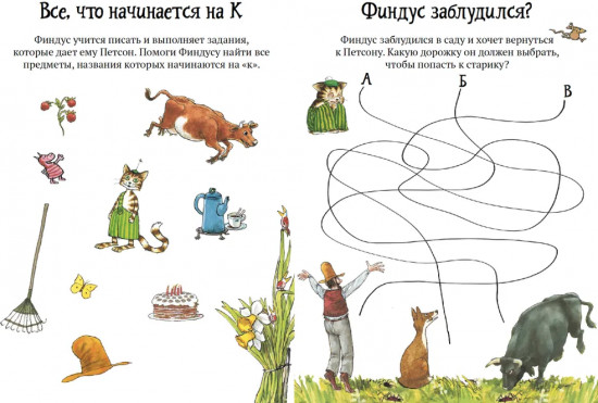 Головоломки от Петсона и Финдуса