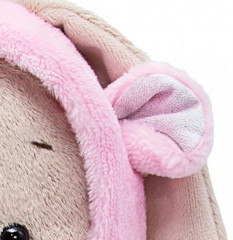 Игрушка мягкая «Зайка Ми в меховом комбинезоне» - Фото 3