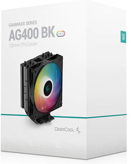Кулер для процессора Deepcool AG400 BK ARGB