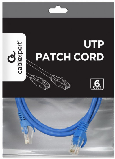 Патч-корд Cablexpert PP6U-1M/B