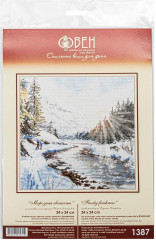 Набор для вышивания «Морозная свежесть» - Фото 1