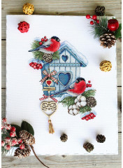 Набор для вышивания «Морозное гнездышко» - Фото 2