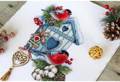 Набор для вышивания «Морозное гнездышко» - Фото 3