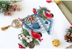 Набор для вышивания «Морозное гнездышко» - Фото 4