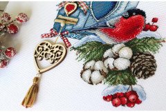 Набор для вышивания «Морозное гнездышко» - Фото 5