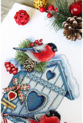 Набор для вышивания «Морозное гнездышко» - Фото 6