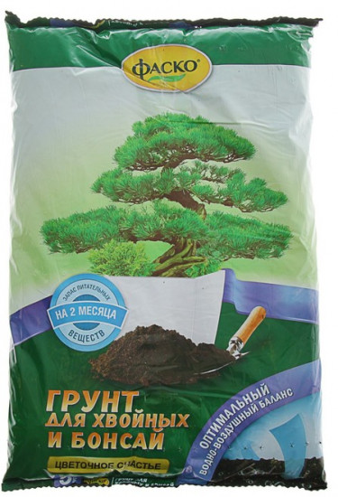 Грунт для хвойных и бонсай