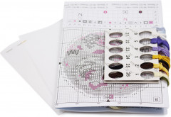 Набор для вышивания на пластиковой канве «Санта» - Фото 1