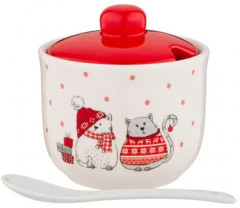 Сахарница с ложкой «Christmas gift» - Фото 2