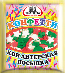 Посыпка кондитерская «Конфетти» - Фото 1