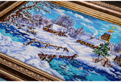 Набор для вышивания бисером «Рождественская сказка» - Фото 2