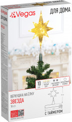 Верхушка на ёлку «Звезда» - Фото 4