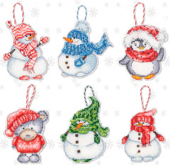 Набор для вышивания «Зимние игрушки» - Фото 1