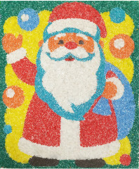 Фреска песочная «Дедушка Мороз» - Фото 3
