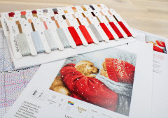 Набор для вышивания «Рождественские объятия» - Фото 3