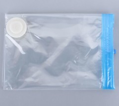 Пакет вакуумный для хранения вещей, прозрачный - Фото 5