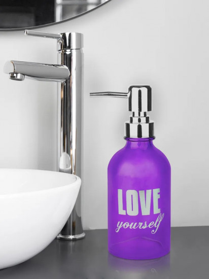 Диспенсер для жидкого мыла «Love yourself»