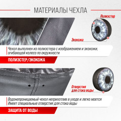 Чехол запасного колеса «Глаз» - Фото 6