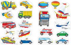 Многоразовые наклейки. Летим, едем, плывем - Фото 2