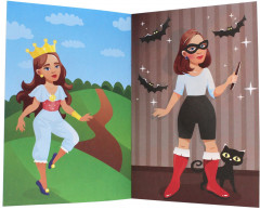 Книжка с наклейками для девочек - Фото 2