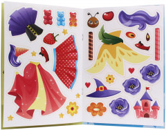 Книжка с наклейками для девочек - Фото 3