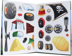 Книжка с наклейками «Едем-едем» - Фото 3