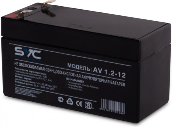 Батарея аккумуляторная SVC AV1.2-12/S