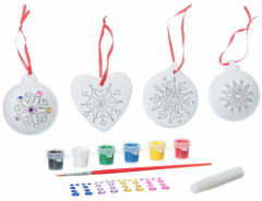 Набор для творчества «Ёлочные украшения со стразами» - Фото 2