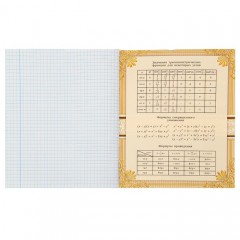 Тетрадь предметная «Алгебра», 48 листов, клетка - Фото 3