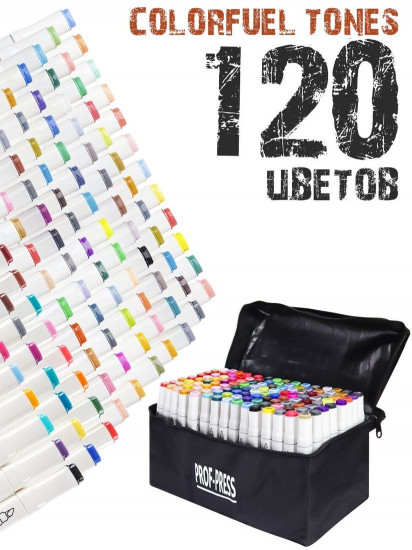 Набор маркеров двухсторонних