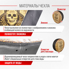 Чехол запасного колеса «Карта» - Фото 6