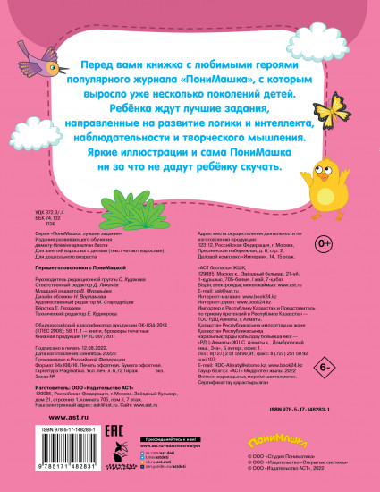 Первые головоломки с ПониМашкой