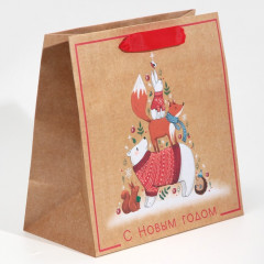 Пакет крафтовый «Друзья» - Фото 1